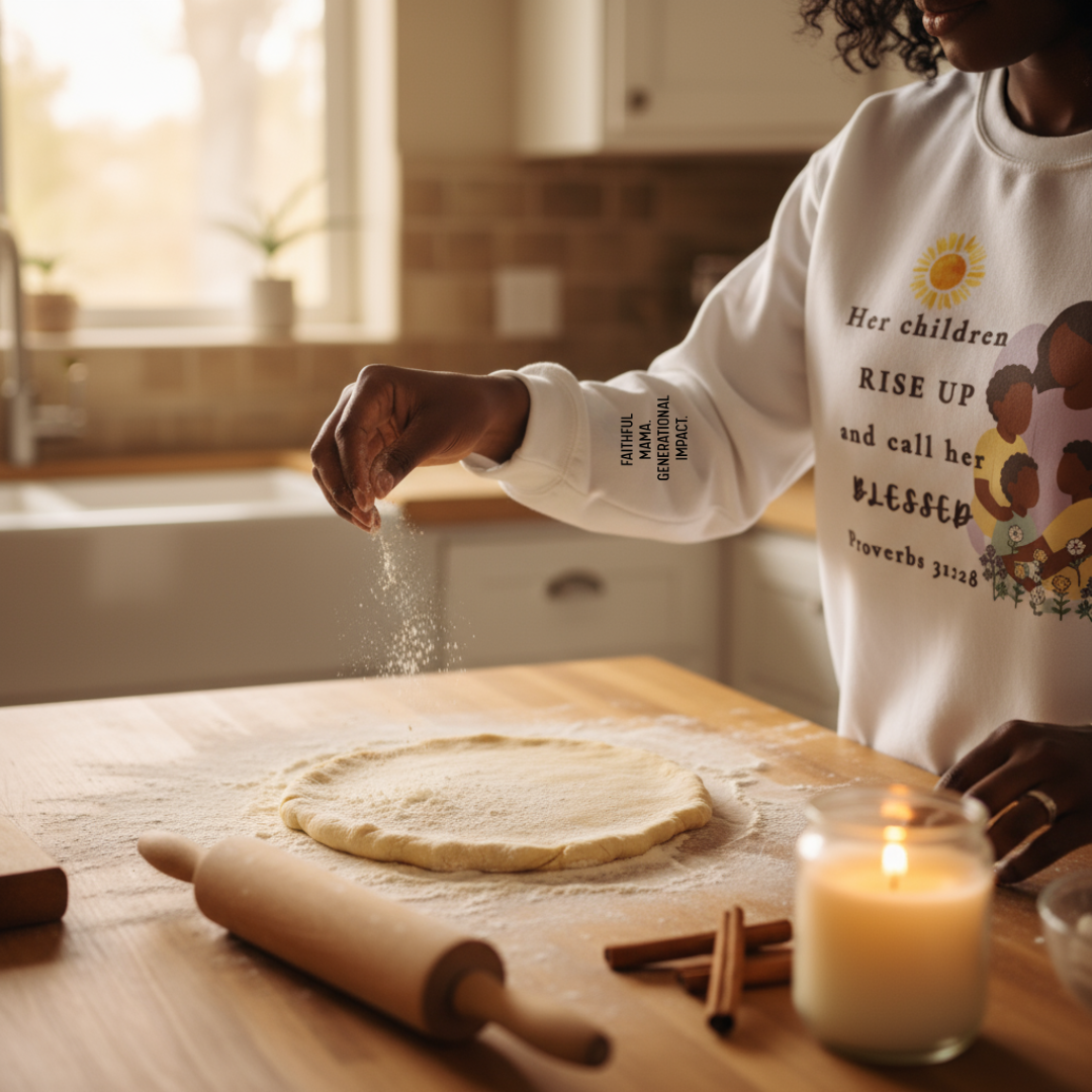 Rise Up & Call Her Blessed Crewneck Sweatshirt