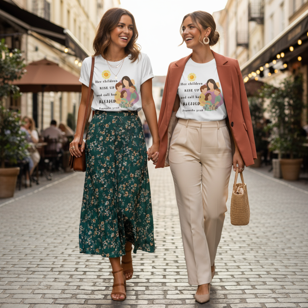 Rise Up & Call Her Blessed Tee