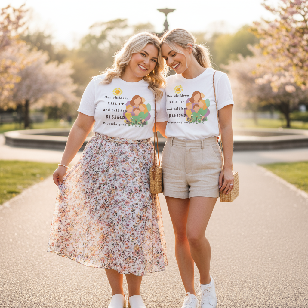 Rise Up & Call Her Blessed Tee
