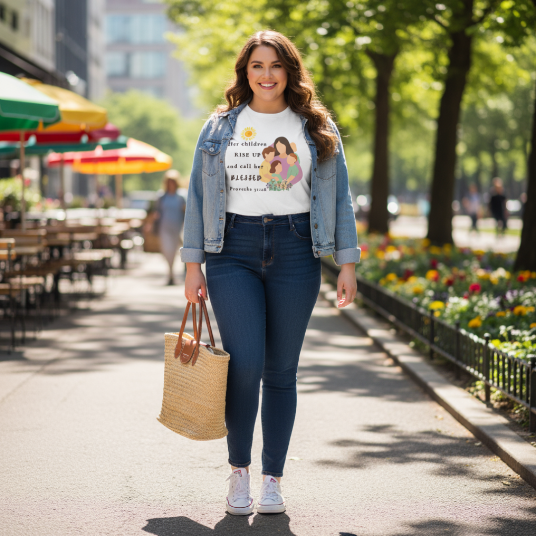 Rise Up & Call Her Blessed Tee