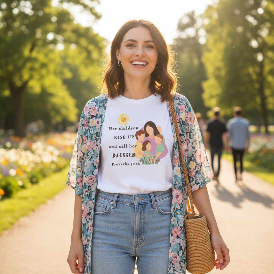 Rise Up & Call Her Blessed Tee