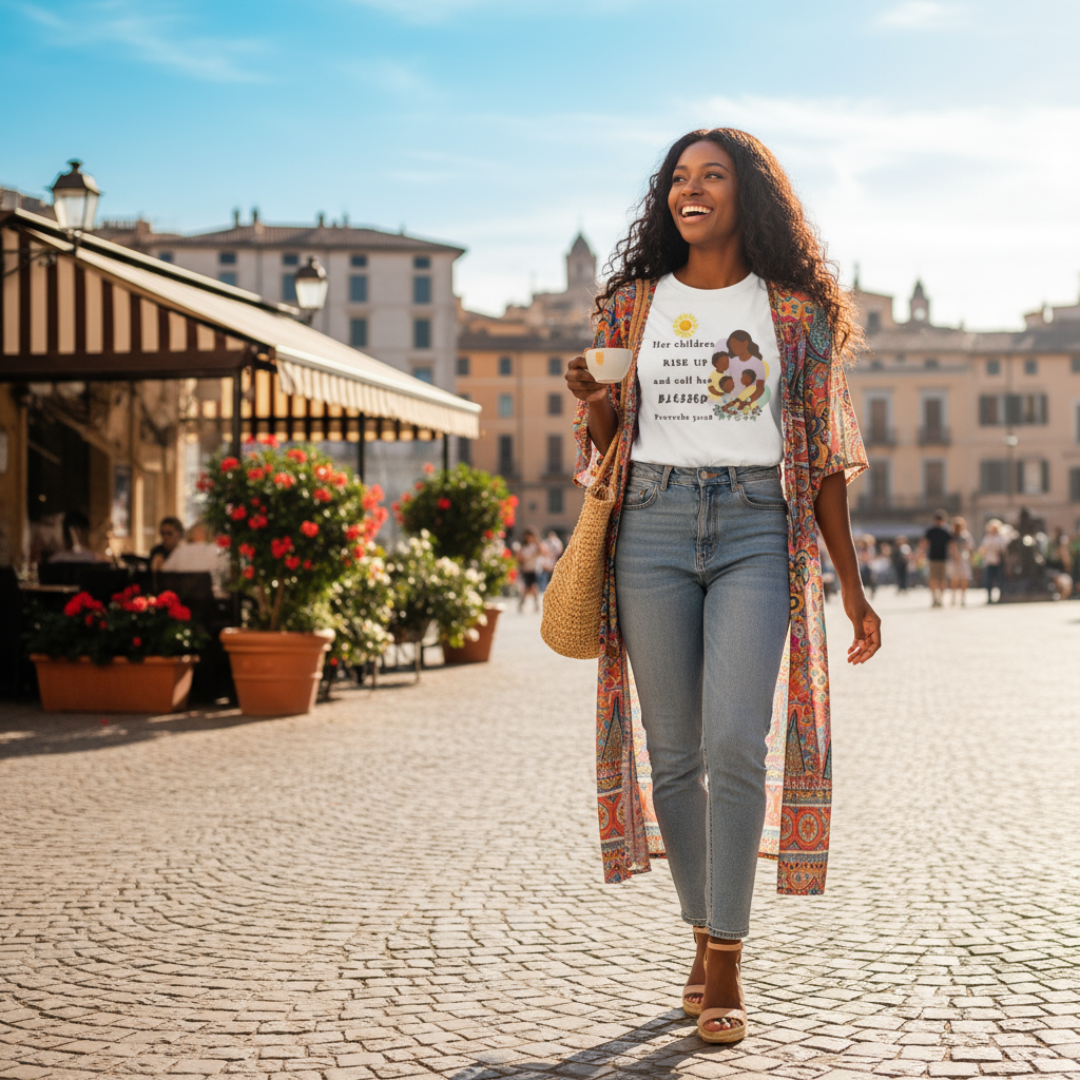Rise Up & Call Her Blessed Tee