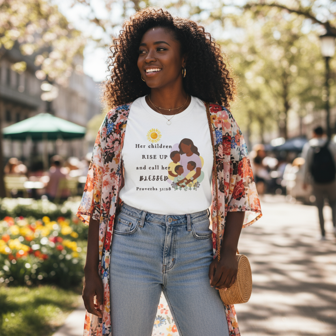 Rise Up & Call Her Blessed Tee