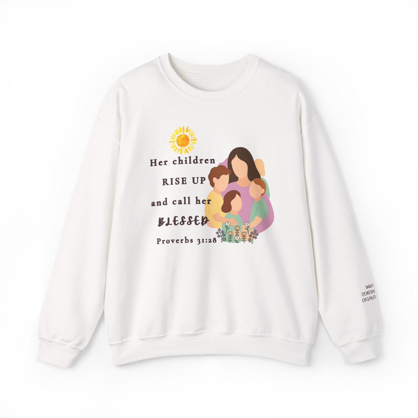 Brunette Blessings Crewneck Sweatshirt