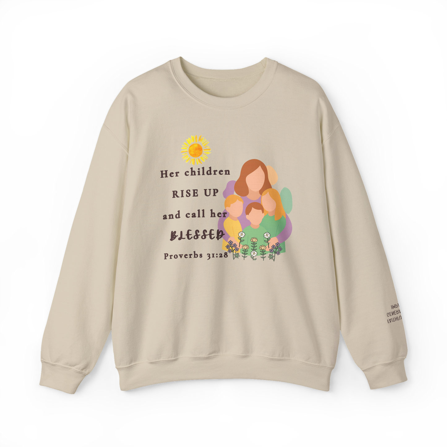Golden Grace Crewneck Sweatshirt