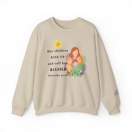Golden Grace Crewneck Sweatshirt