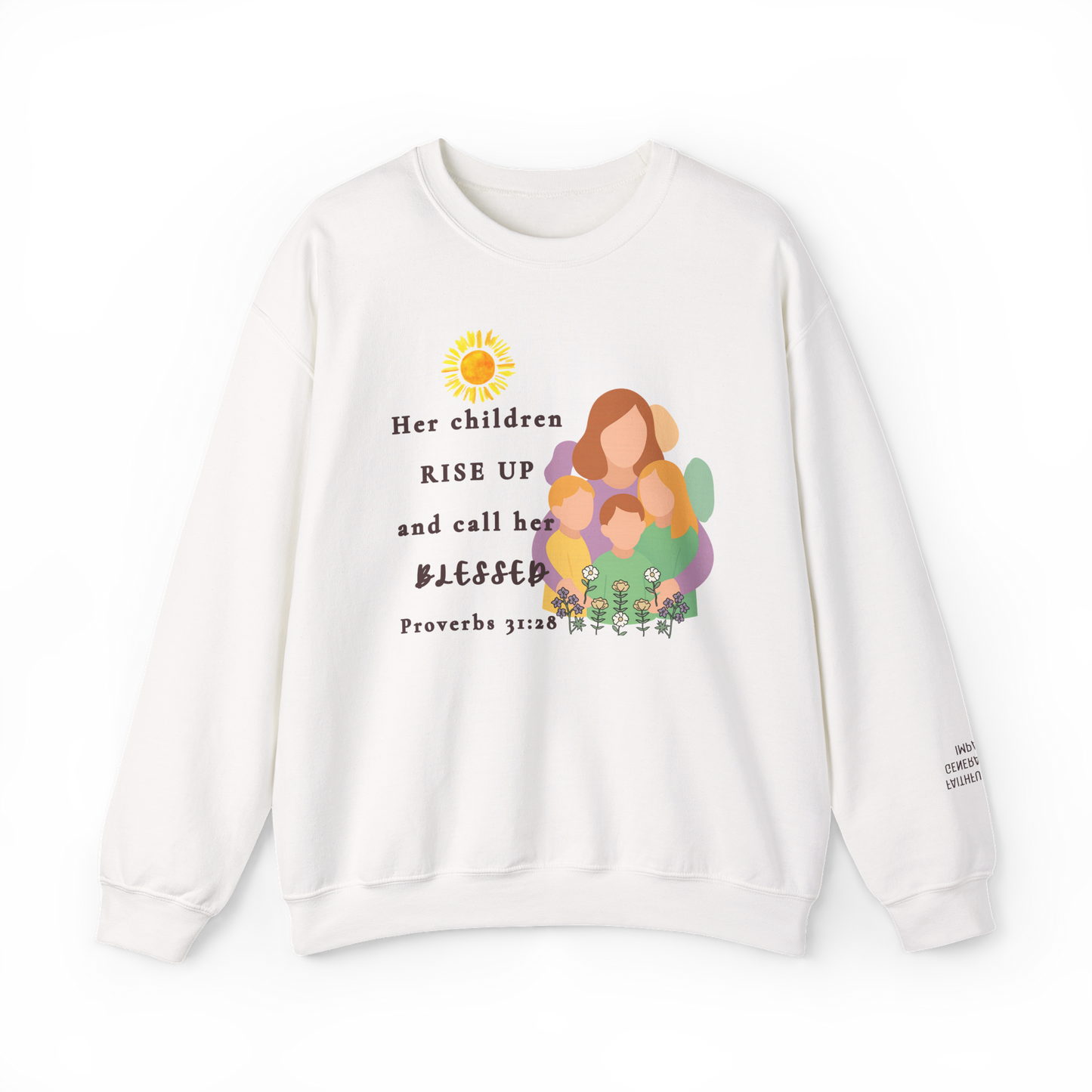 Golden Grace Crewneck Sweatshirt