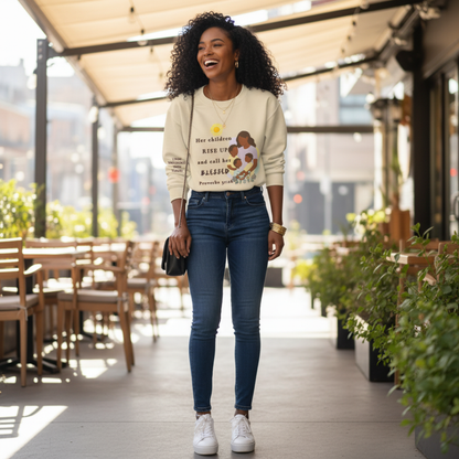 Midnight Mercy Crewneck Sweatshirt