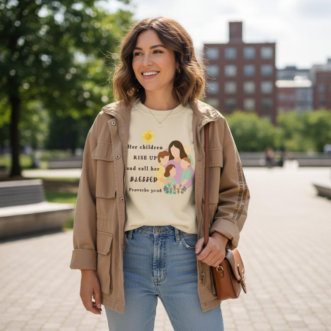 Brunette Blessings Crewneck Sweatshirt