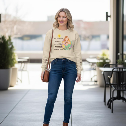 Golden Grace Crewneck Sweatshirt