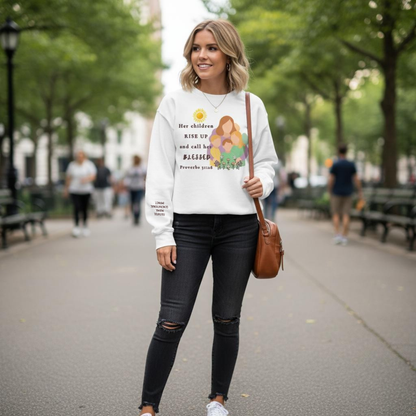 Golden Grace Crewneck Sweatshirt