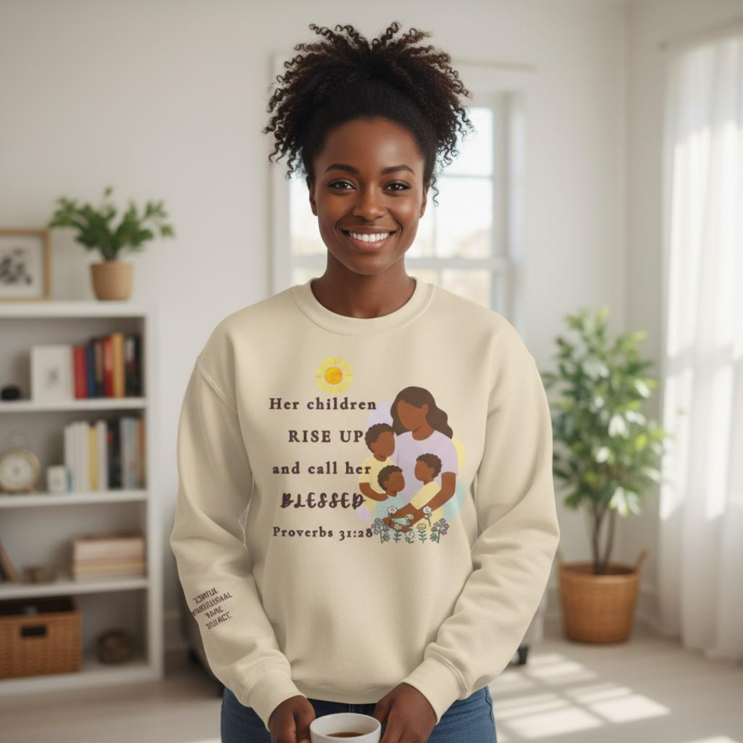 Midnight Mercy Crewneck Sweatshirt