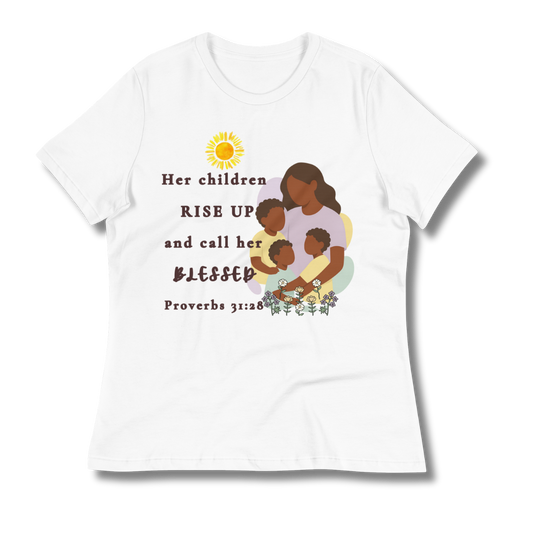 Rise Up and Call Her Blessed Relaxed Tee (Test)