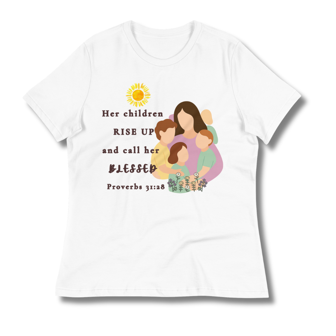 Rise Up and Call Her Blessed Relaxed Tee