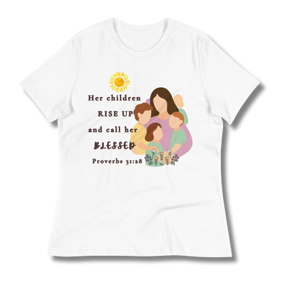 Rise Up and Call Her Blessed Relaxed Tee