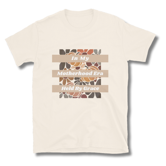 Motherhood Era Vintage Stripe Tee