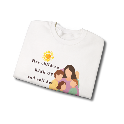 Brunette Blessings Crewneck Sweatshirt