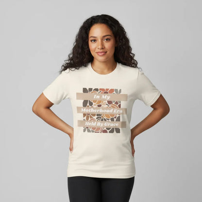 Motherhood Era Vintage Stripe Tee