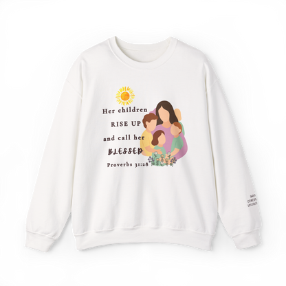 Brunette Blessings Crewneck Sweatshirt