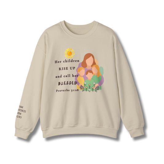 Golden Grace Crewneck Sweatshirt