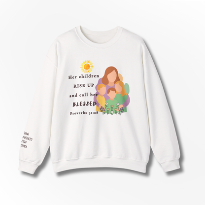 Golden Grace Crewneck Sweatshirt
