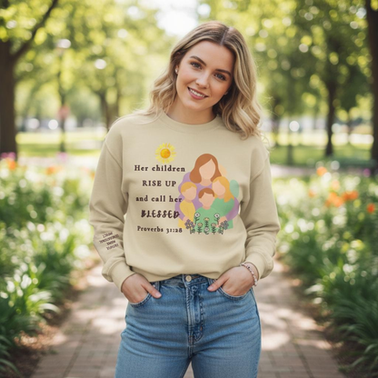Golden Grace Crewneck Sweatshirt