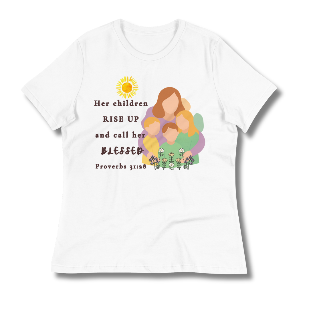 Rise Up and Call Her Blessed Relaxed Tee