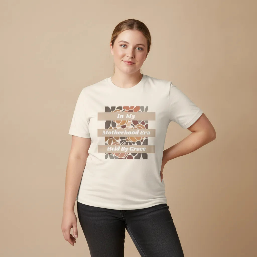 Motherhood Era Vintage Stripe Tee